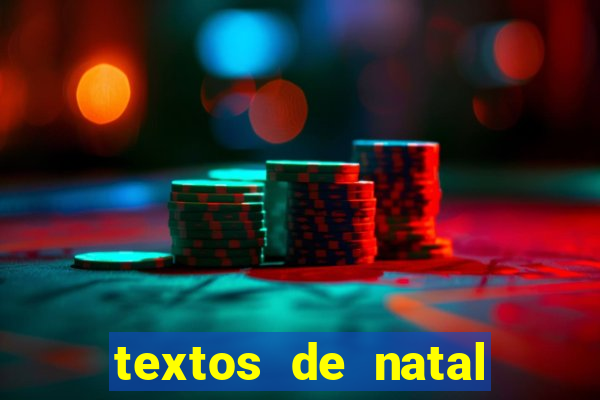 textos de natal para leitura